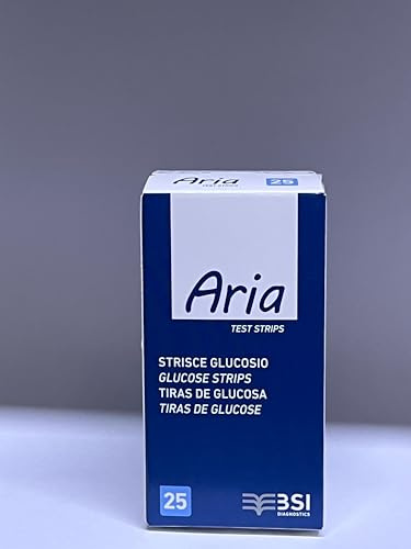 Strisce GLICEMIA per sistema monitoraggio ARIA da 25 pz (2)