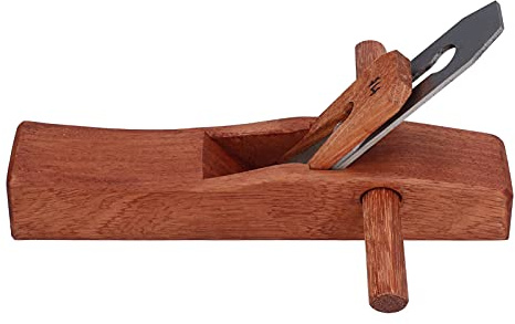 Haofy Cepilladora Manual de Acero Al Manganeso para Carpintería, para Recorte de Cepillado de Madera, para Carpintero, Bricolaje, Color Teca (280)