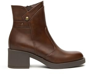 Nero Giardini I513874D Stivaletti Donna in Pelle - Beige 37 EU