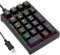 JPHTEK Number Pad, Mechanical USB Wired Numeric Keypad with RGB LED Backlit 21 Key Numpad,Mechanical Numeric Keypad for Laptop Desktop Computer PC Blue Switch (Black)