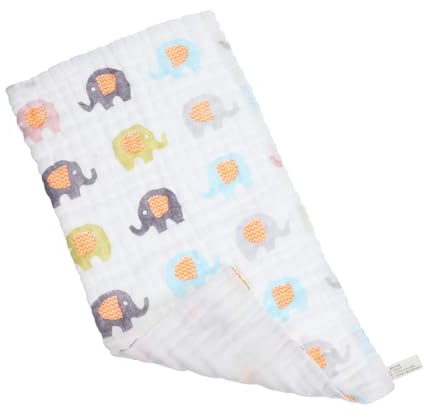 BESTonZON Toalla Estampada para Paños para Eructar Toalla para Bebés para Baño y Suave y Absorbente