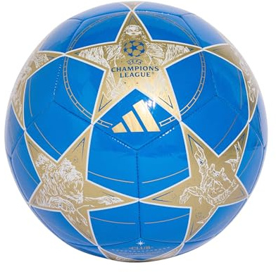 Adidas UEFA Champions League Club Ball JP1535, Unisex Footballs, Blue, 4 EU
