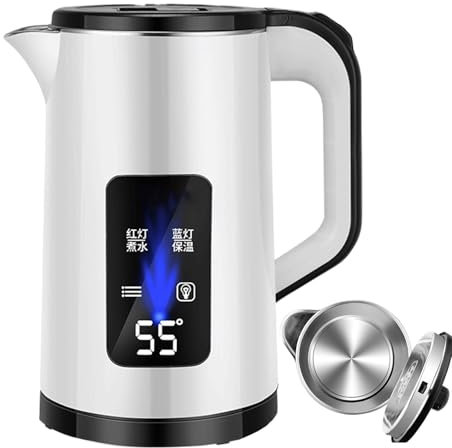 Bollitore in acciaio inox, teiera in acciaio inox, bollitore elettrico, bollitore elettrico