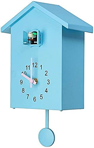 Reloj de cuco para decoración de dormitorio infantil, reloj de pared con diseño de ventana, pieza única de decoración del hogar