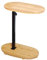 DOKKOME Beistelltisch C Form Sofatisch Höhenverstellbar Bambus Kaffeetisch Mobil Side Table 360°Drehbar Wohnzimmer-Sofatisch Verstellbar klein Couchtisch für Badewanne Balkon Wohnzimmer