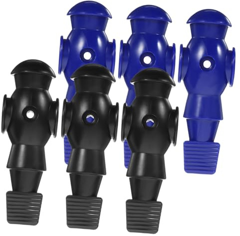 iplusmile 6 Piezas Accesorios para Máquinas De Fútbol Jugadores De Futbolín De Resina De Futbolín para Mesa De Fútbol De Repuesto De Escritorio