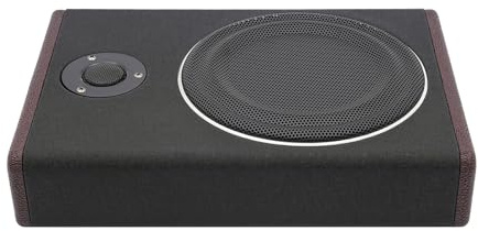 KDbinytt bil subwoofer, undersäte subwoofer bil, 600 W högtalare stereo förstärkare ultratunn bas ljud, justerbar design, multifunktionellt ljud