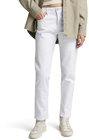G-STAR Para Mujer Jeans Kate Boyfriend, Blanco (Paper White GD D15264-C301-G547), 30W / 34L