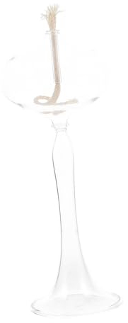 CORHAD Kreative Transparente Öllampe Aus Für Innenbereich Notbeleuchtung Und Romantische Dekoration Für Hochzeiten Partys Und Besondere Anlässe Handgefertigte Butterlampe Klein Ohne