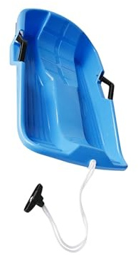 QUXVUIS Glissade sur Gazon, Luge avec poignées à | toboggan, trottinette des neiges, etc. Glissade sur gazon, luge directionnel
