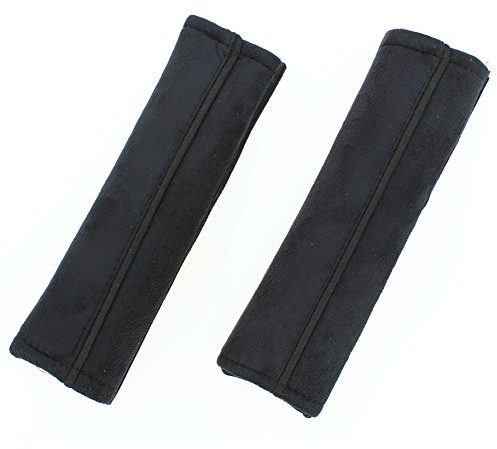 Sumex bps4100 Set di cuscinetti per cintura da Auto, Nero, set di 2