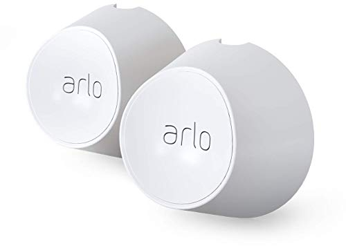 Arlo Zertifiziertes Zubehör, Magnetische Wandhalterungen, Kompatibel Mit Arlo Pro 3, Pro 4, Pro 5, Ultra 2 Überwachungskamera Aussen WLAN, Weiß