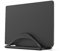HumanCentric Vertikaler Laptopständer für Schreibtische (Schwarz), Verstellbare Laptop Halterung für MacBook Ständer, Laptop Halter für MacBook Pro, Andere Laptops, und Notebook Laptop Ständer