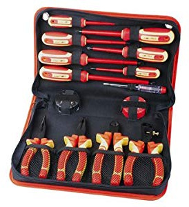 BRÜDER MANNESMANN VDE-Werkzeugsatz, 14-teilig, Nylon-Tasche, Sie erhalten 1 Produkt mit 14 Teilen