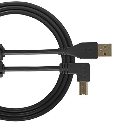 UDG Cable USB 2.0 (A-B) - Cable USB 2.0 A-macho a B-macho optimizado de audio de alta velocidad, 3 metros