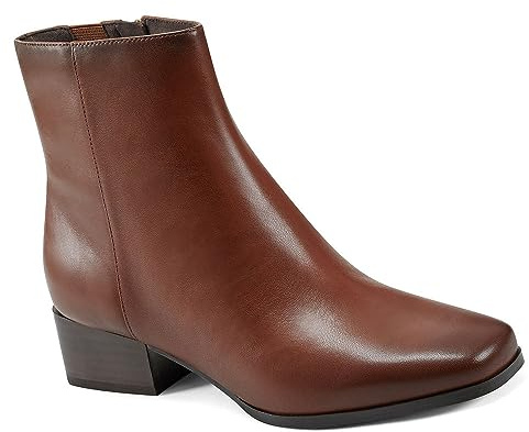 Easy Spirit Women's SIDNEY Bootie, Brown 210, 8 M