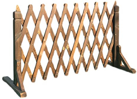 CHALKE Plant Stand Garden Screen Fence Lattice Panels, Wooden Freestanding Extended Gate Heavy Duty Fence, Foldable Design and Lightweight Plant Screen (Size : H100xL210cm)