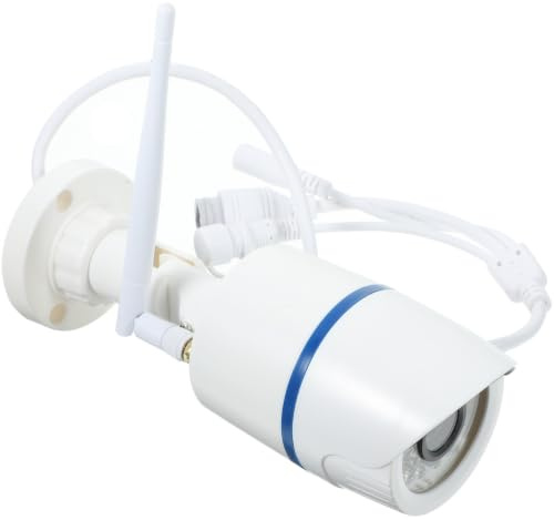 DOITOOL Caméra sans Fil 1080p pour Surveillance Intérieure avec Micro Intégré et Haut-Parleur, Moniteur de Chambre de Bébé Blanc en Plastique, Vision Nocturne pour Maison Sécurisée