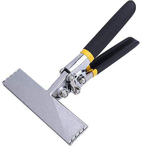 Chesoon Blechbiegezange Blechhandformer Antirost Robust und lebenslang 150 mm gerades langes Werkzeug aus Aluminiumlegierung