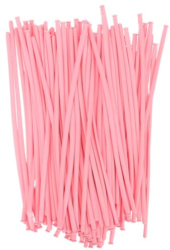Alasum 100 Palloncini Modellabili Lattice Rosa 260 Lunghi per Decorazioni Festa e DIY Facili da Gonfiare e Sgonfiare per Occasioni Speciali