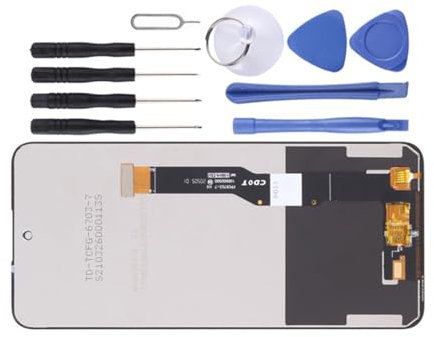 PLCPDM Digitizador Reemplazo Teléfonos Móviles con Herramientas para Pantalla LCD LCD 20L+/20 Lite Y Digitalizador Conjunto Completo