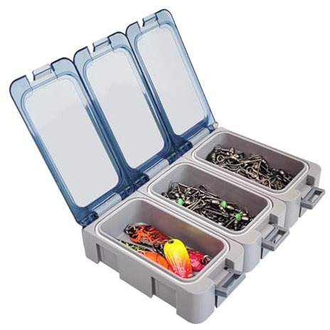 Köderbox Köderbox Angelbox Wasserdicht Angel Zubehör Aufbewahrungsbox Wobbler Box Köderbox Kunstköderbox Tacklebox Angelbox Zum Hardbait Box Angelköder Box Für Wobbler