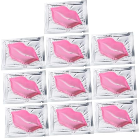 FIXOSHEE Mascarilla Labial de Colágeno Exfoliante Hidratante 15 Unidades para Mujer Almohadillas Nutritivas Suavizantes y Reparadoras para Labios Secos y Agrietados