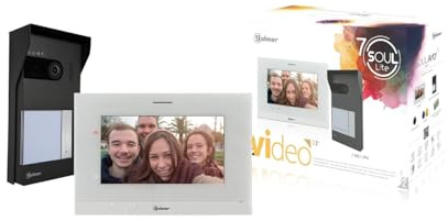 Interphone vidéo 1 Appel Kit Light Soul avec Moniteur Art 7 Lite - Golmar