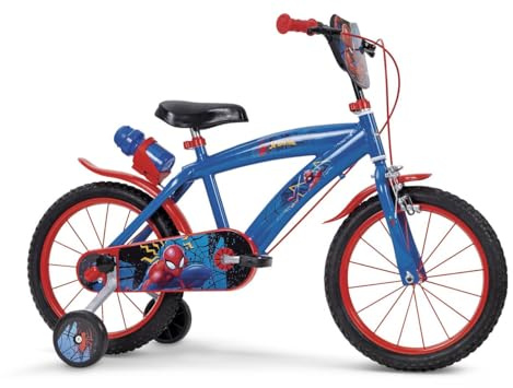 TOIMSA Bicicleta 16 Spiderman Huffy 5/8 Años