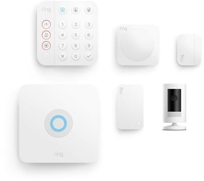 Kit Ring Alarm S + Caméra Extérieure sans fil | Alarme de maison sans fil connectée, système de sécurité avec surveillance assistée en option | Sans engagement à long terme