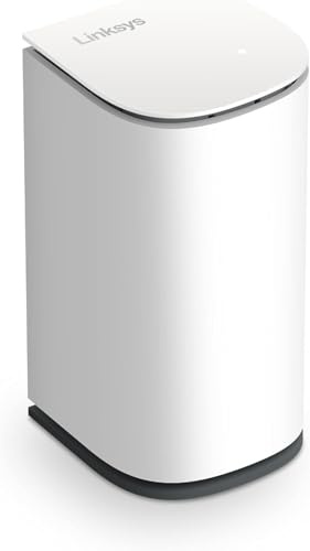 Linksys Velop Micro Mesh WiFi 6 Add-on Node - Dual Band WiFi Range Extender & Booster