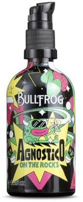 Bullfrog - Baume à Barbe Agnostique On The Rocks Multifonction Édition Limitée Artist 100ml - Nourrit et Hydrate la Barbe contre les Irritations - Notes d’Anis, de Cuir, de Tabac et de Bay Rum
