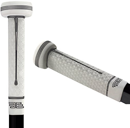 Buttendz Sentry Goalie Hockey Stick Replacement Grip – Precision Control för målerier med överdimensionerad knopp, förbättrad tiling textur och premium hockeygrepp