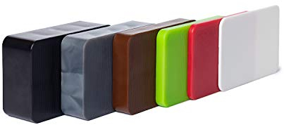 SILISTO Quickies Unterlegplatten Kunststoff 90 Teilig- bis 5t - Abstandshalter, Unterlegkeile, Verglasungsklötze, Distanzklötze, Ausgleichsplättchen, Ausgleichskeile, Montagekeile, Klötze