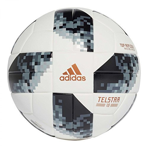 adidas World Cup Fußball, White/Black/Silvmt, 4