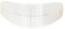 WeePro Helmet Visor Film Anti-fog Face Shield/Lense Insert - Standard/Clear (Anti-fog(Clear))