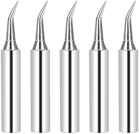 Set 5 Pezzi Punte Saldatura 900 M-T-IS per Stazione Rilavorazione 936 con Testine Riscaldamento