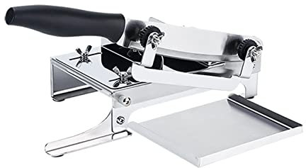 Bread Slicer | Stainless Steel Slicer - Multipurpose Kitchen Tools with Handle, Table Saw for Chicken, Fish, Beef, Walker Dispra