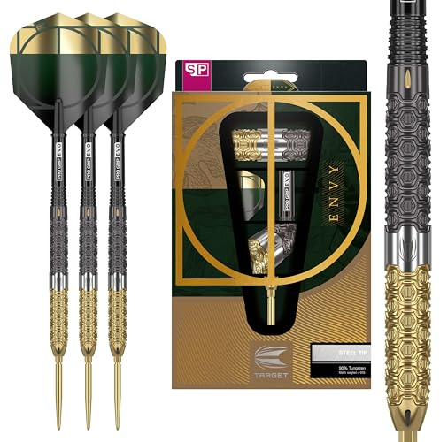 Target Darts Cult Envy 03 24G 90% Tungsten Swiss Point Steel Tip Darts Set