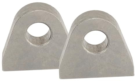 2 Soportes de Grillete de Acero Resistente de 1 Pulgada de Espesor para Soldar en Grilletes de Horquilla para Tractores que Brindan Puntos de Fijación Seguros para su Equipo de