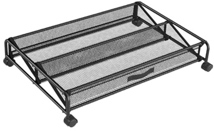 perfk Zapatero Debajo de la Cama Organizador de Zapatos Contenedor portátil práctico y extraíble para Guardar Zapatillas