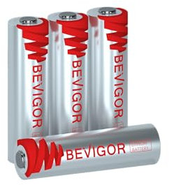 BEVIGOR AA Lithium Batteries 4 Packs, 3000mAh 1.5V High-Capacity Double A Batteries, Non-Rechargeable AA Batteries, Suitable for Torches and Other Kinds of Household Equipment, Security Equipment