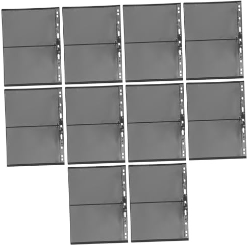 SEWACC Stamp Album 10pcs PVC Double Sided Storage Pouches