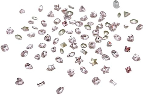 Formas irregulares Uñas Rhinestone Joyería Cristal Decoración de Cristal Manicura Charms Adorno Accesorios Pegatinas Arte Calcomanías Suministros Flor Polaco Joyería Herramientas Accesorios