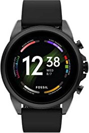Fossil Watch for Men Gen 6 Touchscreen Smartwatch with Speaker, Heart Rate, NFC, and Smartphone Notifications FTW4061