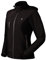 Little Donkey Andy Softshelljacke Damen Wasserdichte Winddichte Atmungsaktive Warm Fleece Übergangsjacke Outdoorjacke mit Kapuze Schwarz M