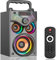 Bluetooth Lautsprecher, Tragbare Bluetooth Box mit Subwoofer, FM Radio, Party Lautsprecher Loud with Bass, Stereo System for Home Outdoor, Support TF/Aux/USB Drive
