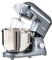 Kitchen in the box Impastatrice Planetaria, 7,5 Litri Impastatrice Professionale 1400W, 6 Velocità con Uncino Impastatore, Mescolatore e Frusta Sbattitrice (Grigio)