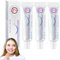 Fzysjve Silikon-Unterfütterungsset for Zahnprothesen, sicherer Zahnprothesenkleber, thermoplastisches Haftkissen for Zahnprothesen, weiches Zahnprothesenset, verbessert (3 pcs)