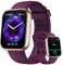 Montre Connectée Femme avec Appel Bluetooth, Alexa intégrée, Smartwatch IP68 avec Fonction Féminine/120+ Modes Sport/Fréquence Cardiaque/Sommeil/SpO2 Montre Connectée Podomètre Calories Android iOS